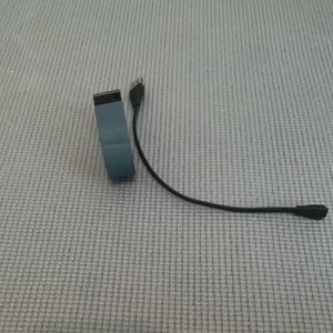 Slate Blue Fitbit and Charger